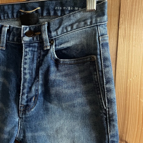 YSL Saint Laurent Paris Skinny JEANS sz 24 - Picture 2 of 6